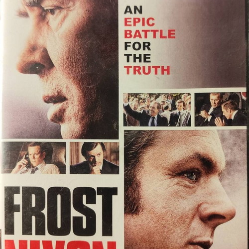 Frost Nixon DVD used, drama social movie with subtitles