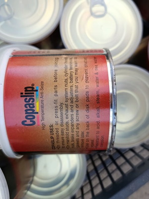 Γράσσο χαλκούχο Molyslip Copaslip 500g υψηλής θερμοκρασίας καινούργιο