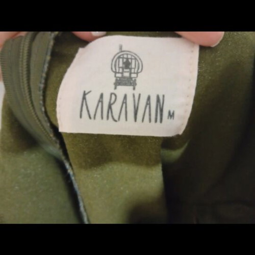 Karavan dress like new, green, size M