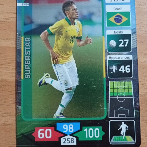 Panini World Cup 2014 Neymar Jr card like new