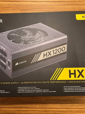 Corsair HX Series HX1200 1200W захранване, 80 Plus Platinum