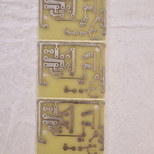 Set of 5 PCB boards for DIY electronics and soldering practice