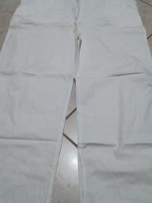 White pants, size L / 40 / 12