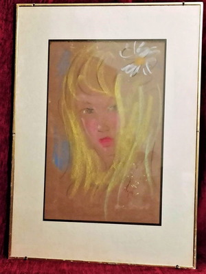 "DORIS" M. Papageorgiou Triptych artworks like new