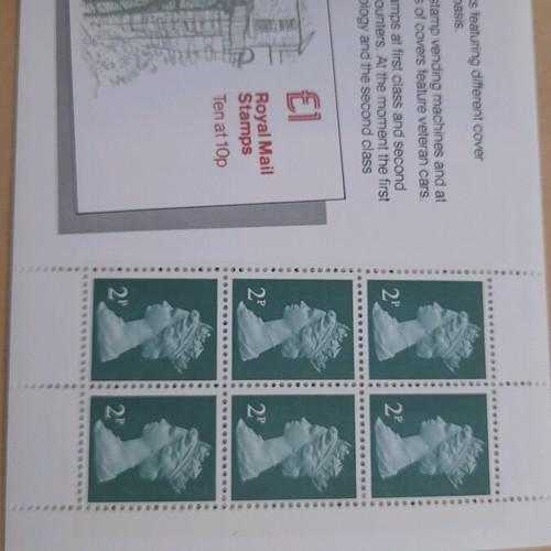 UK Booklet Stamps Story of Wedgwood new