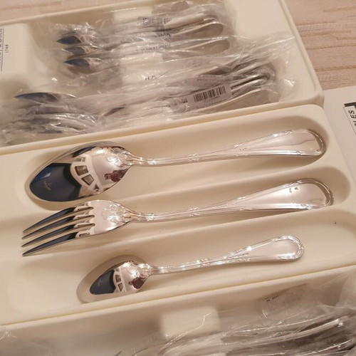 Villeroy & Boch 1748 set with 6 forks, 6 spoons and 6 teaspoons new