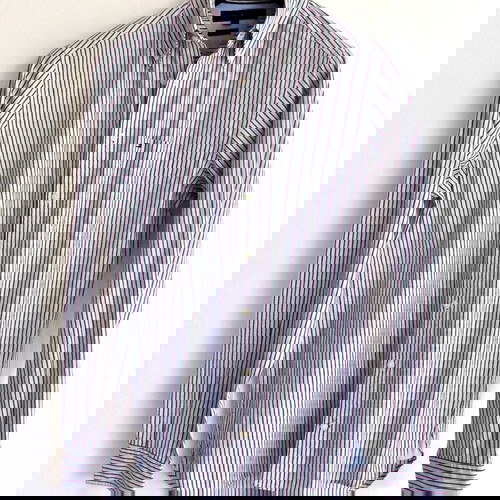 ΤOMMY HILFIGER Ανδρικό Πουκάμισο Pinstripe - Size SMALL - ΚΑΙΝΟΥΡΓΙΟ