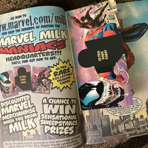 The Uncanny X-Men #370 used with 1999 ultra rare card