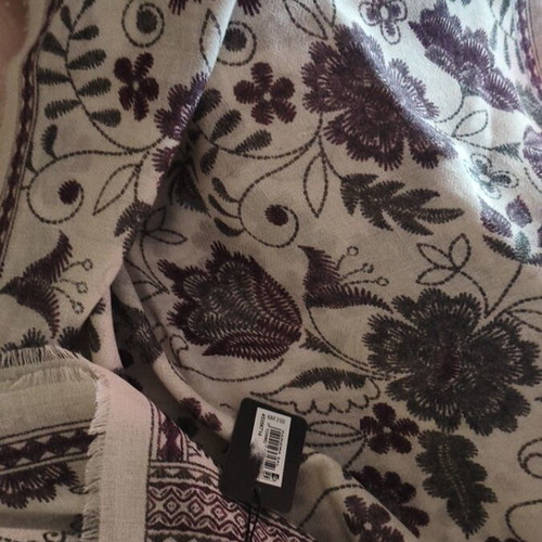 Karizma Şal Floral Jacquard Shawl new, beige