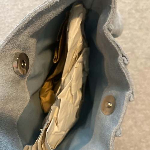 Zara shoulder bag like new, turquoise medium