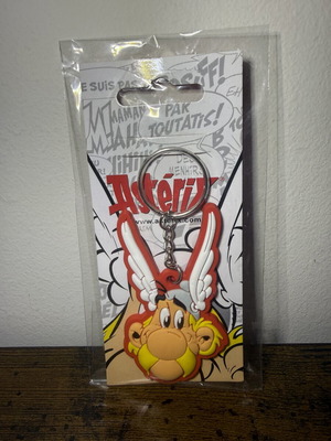 Asterix PVC Keychain new