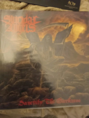 Suicidal Angels Sanctify The Darkness LP vinyl record new, metal
