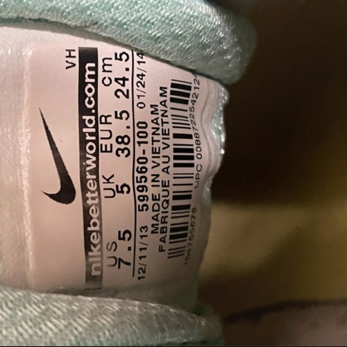 Nike Dual Fusion running shoes size 38.5 like new