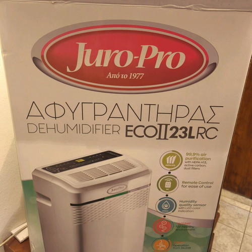 Juro Pro 23L dehumidifier new with warranty