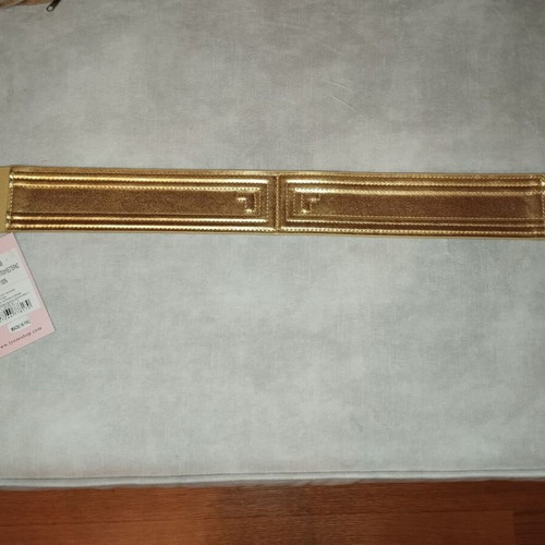 Lynne Gold Metallic Belt New with Tag, Adjustable Size
