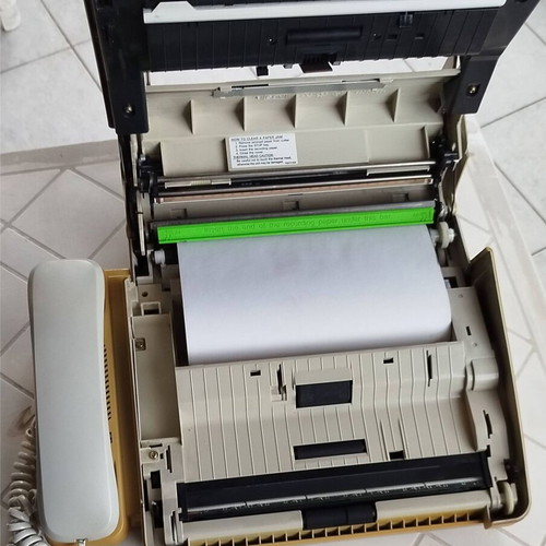 Panasonic KX-F2510 fax machine used with Auto Power On device