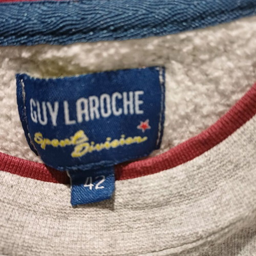 Guy Laroche boys' sweatshirt like new, grey, 11-12 years