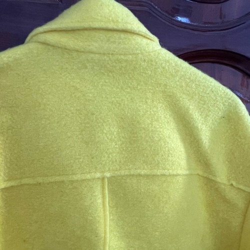 Zara Trf yellow small coat used