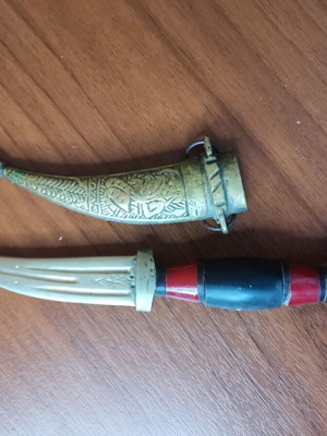 African Dagger with sheath used