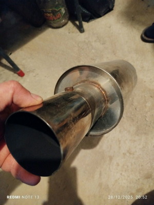 Beda free exhaust used