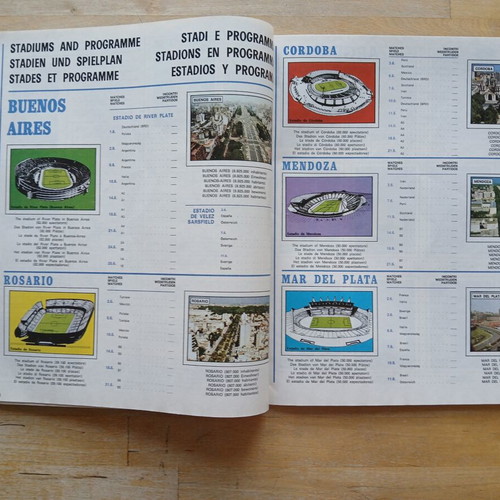 Panini Argentina 1978 Official Reprint Album like new