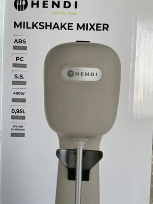 Hendi μίξερ για milkshake και frappé καινούργιο, σχεδιασμένο από τον Robert Bronwasser