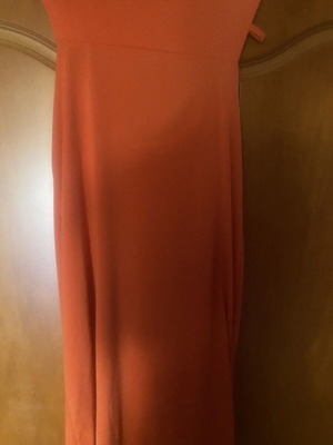 Orange dress like new, size S