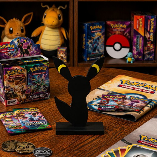 Pokemon TCG Umbreon Stand Display new, eco-friendly plastic