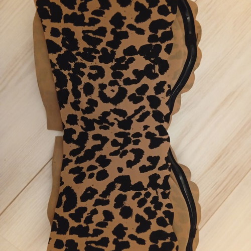 Leopard Bustier top new, size S, black and beige