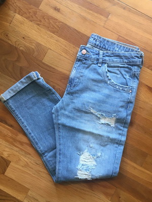 Women's Boyfriend Denim Zara used, size 34