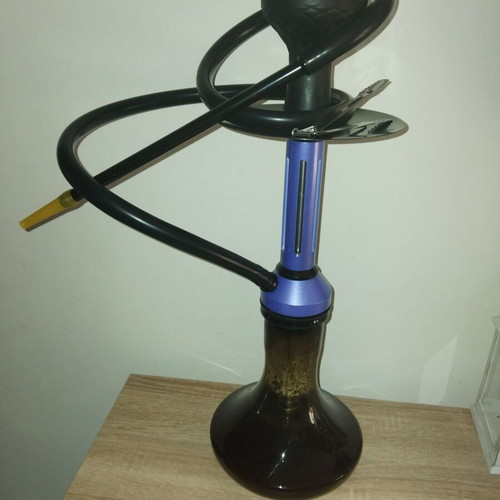 Hookah 50 cm new, complete with hose, bowl, and base