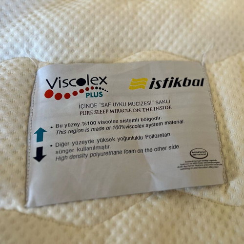 Viscolex Plus Istikbal topper like new (200x90 cm)