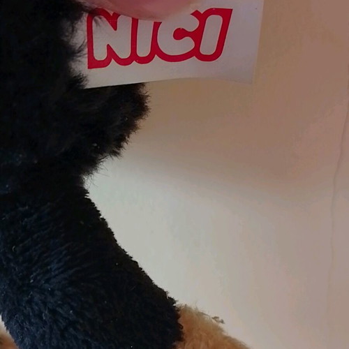 Nici Black Sheep plush toy new with tag
