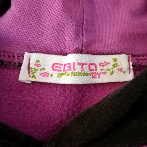 Ebita pink sweatshirt like new, size S