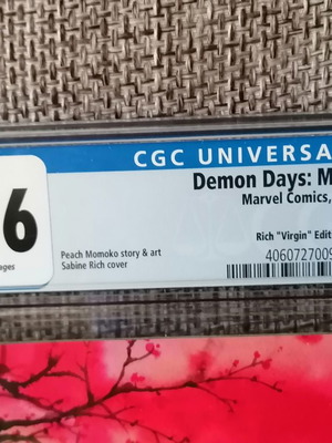 Demon Days: Mariko #1 Sabine Rich Virgin Variant new, Marvel comics