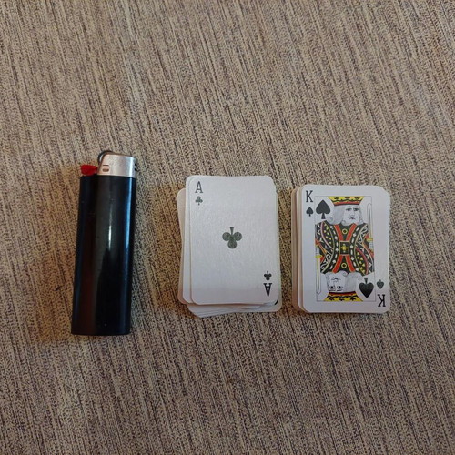 Mini playing cards new