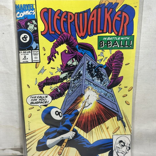 Marvel Sleepwalker Issue #2 1991 comic like new