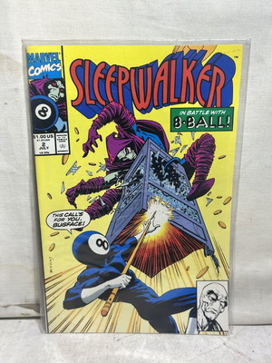 Marvel Sleepwalker Issue #2 1991 comic like new