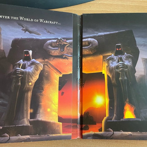 World of Warcraft PC MAC CD-ROM game used in original case