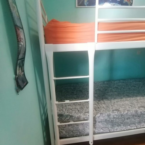 IKEA bunk bed like new with assembly manual and mattress