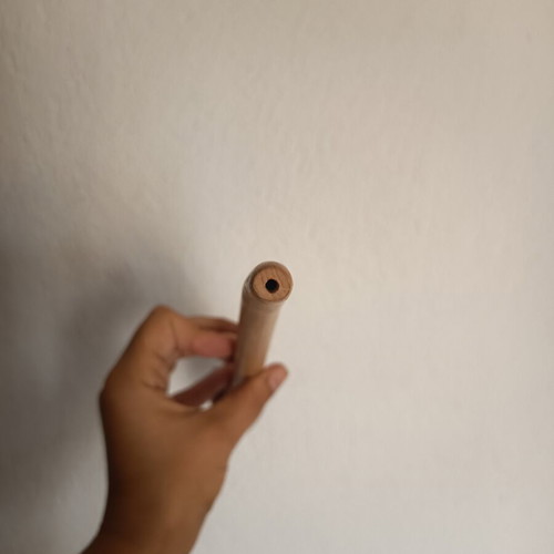Handmade Churchwarden Tobacco Pipe 31cm, Walnut Wood