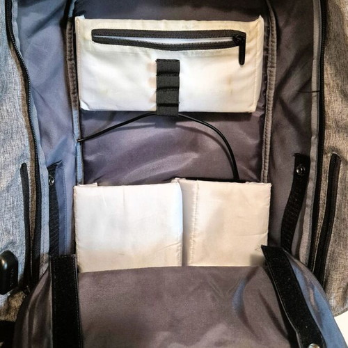 Bobby XD Design backpack used, grey/black, 18lt, unisex