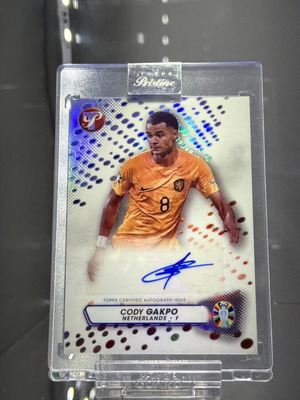 Cody Gakpo Topps Pristine Autograph like new