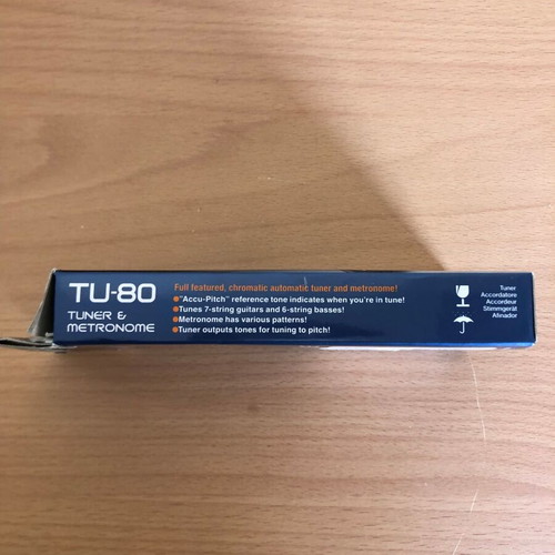 Boss TU-80 tuner and metronome like new