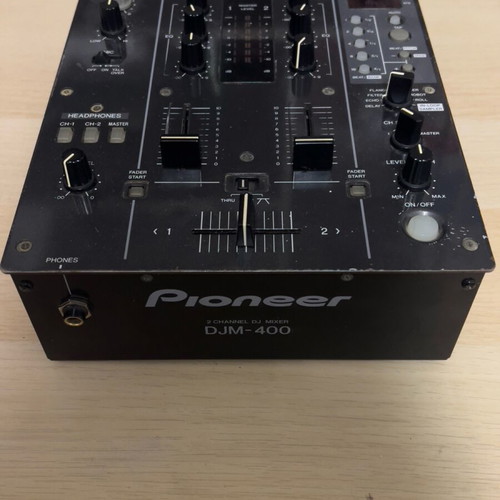 Pioneer DJM 400 DJ mixer used with cosmetic marks