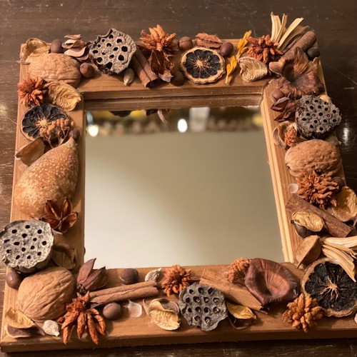 Handmade mirror 22x22 new