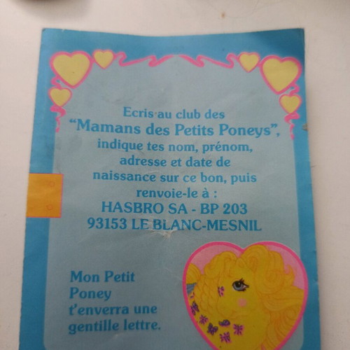 My Little Pony vintage used various pieces and accessories