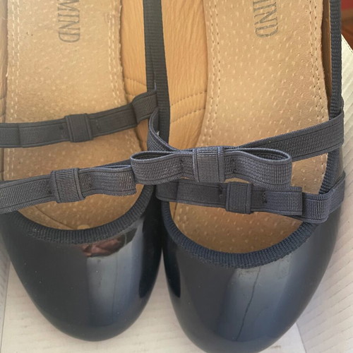 Mix Mind patent leather ballerinas size 32, dark blue