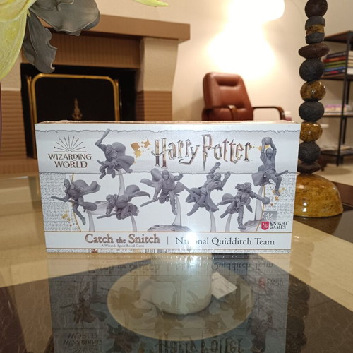 Harry Potter Wizarding World Catch the Snitch National Quidditch Team board game expansion