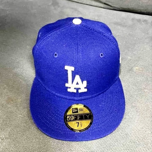 New Era LA Dodgers 59FIFTY fitted cap, blue, size 7 1/2